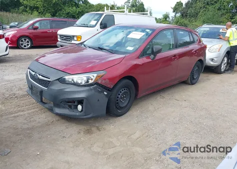 2019 Subaru Impreza 2.0I z USA, uszkodzony, nr VIN 4S3GTAA6XK3739280